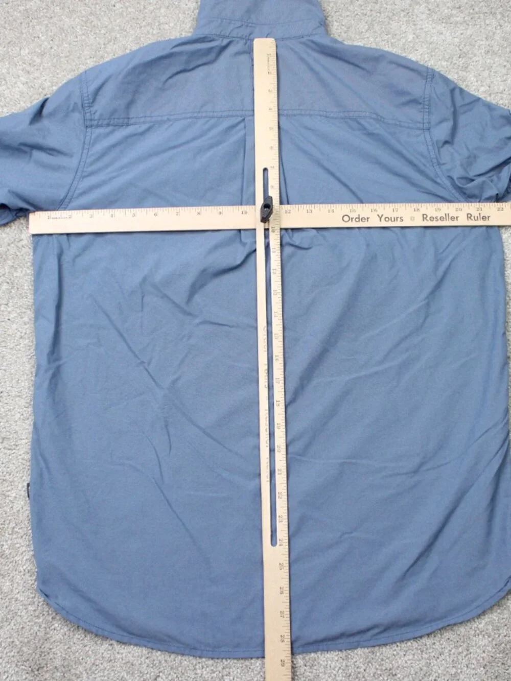 The North Face Shirt Men Medium Blue Monanock Utility Double Pocket Short Sleeve